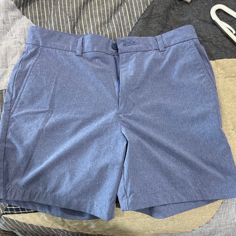 Blue Casual Shorts